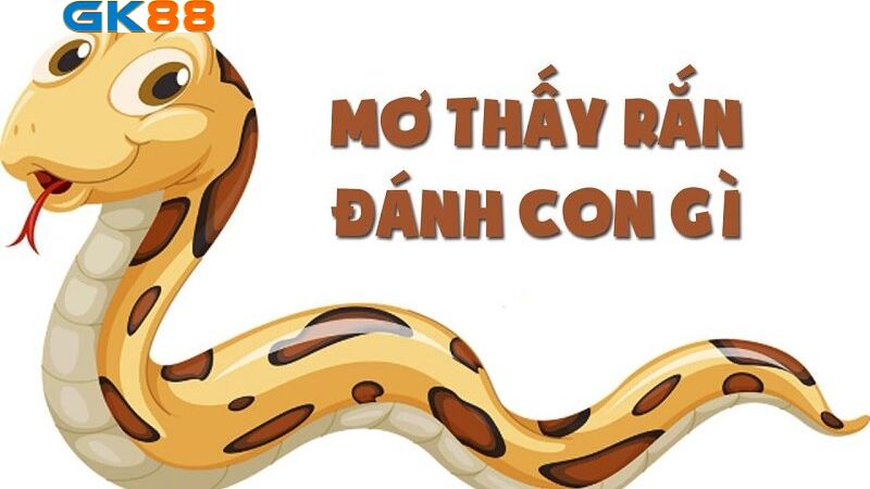 Mơ thấy rắn đánh số gì?