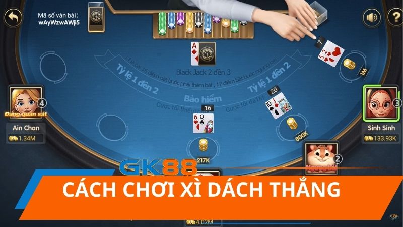 Mẹo chơi game xì dách dễ thắng